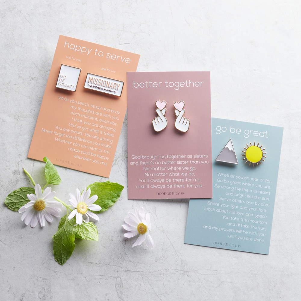 Better Together Missionary Pin, , large