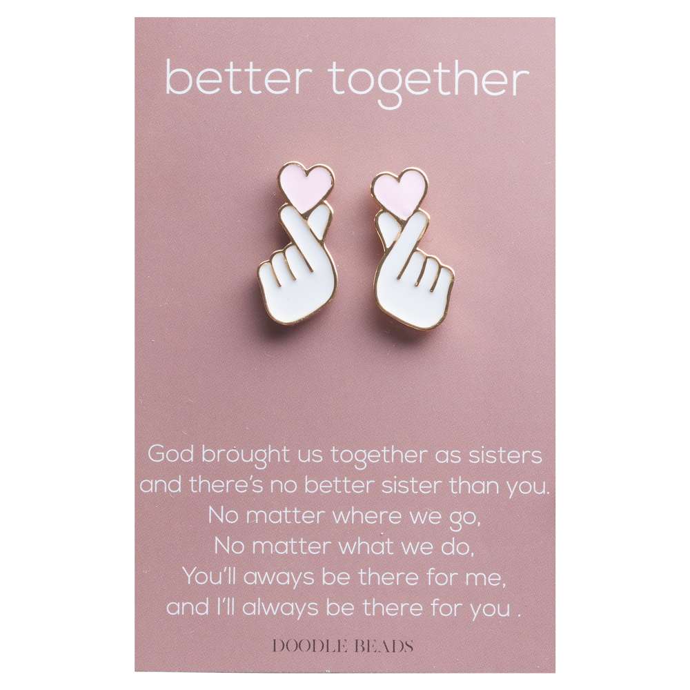 Better Together Missionary Pin