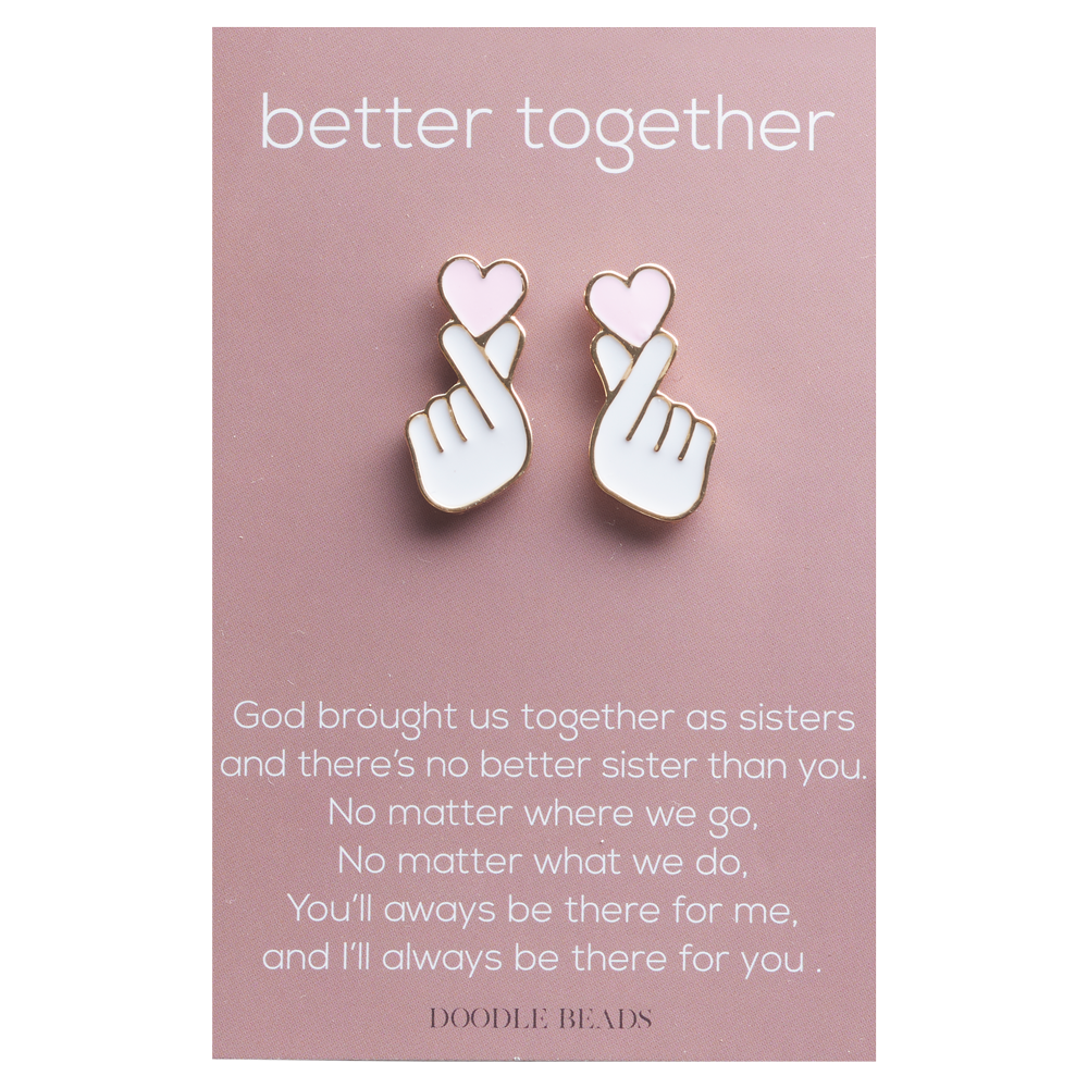 Better Together Missionary Pin