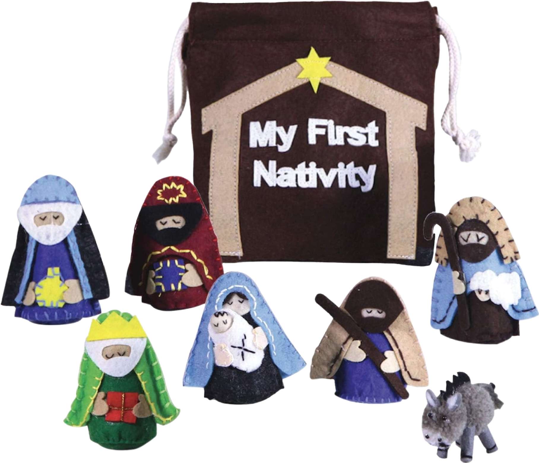 My First Nativity Felt Quiet Bag