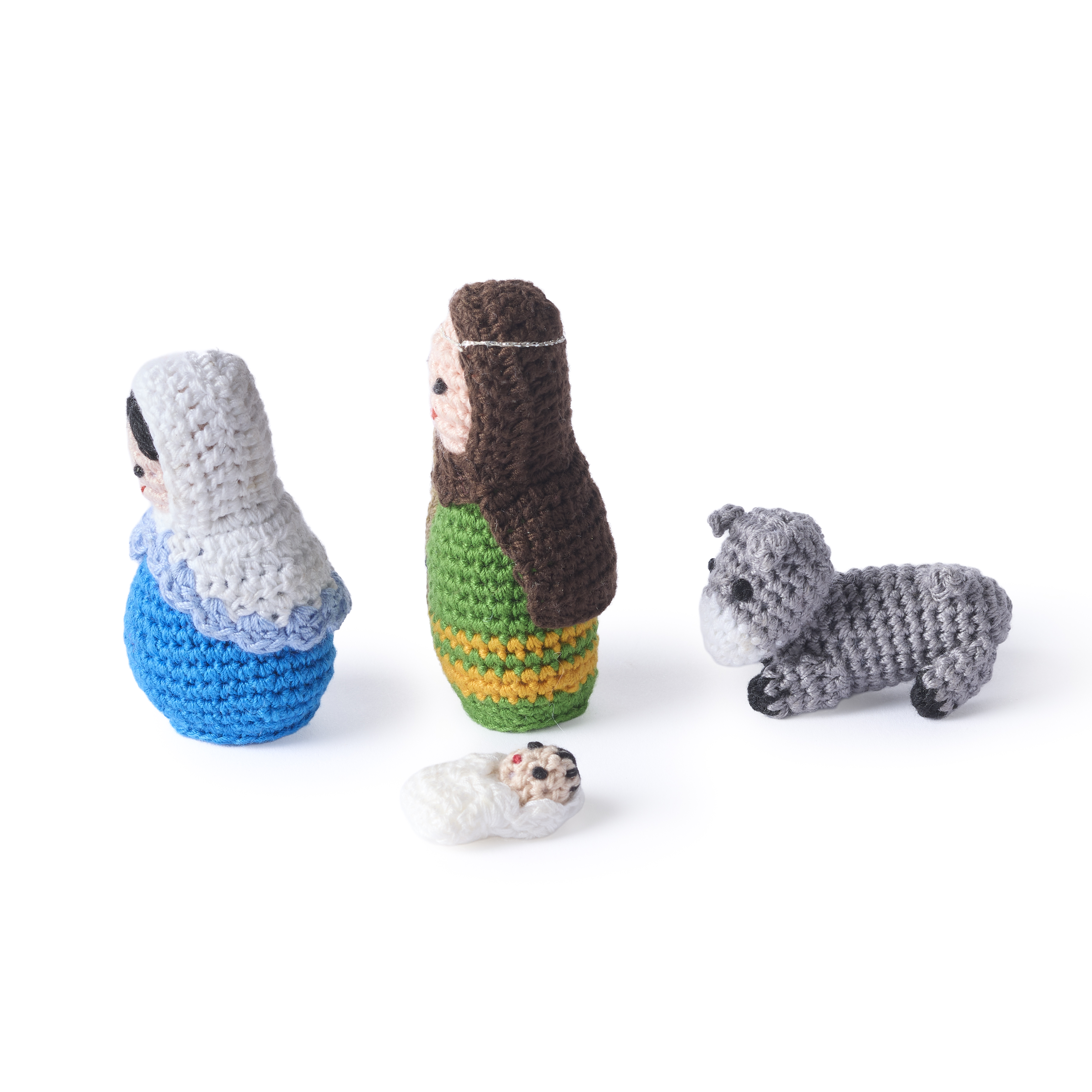 Vietnam Crochet Nativity, , large