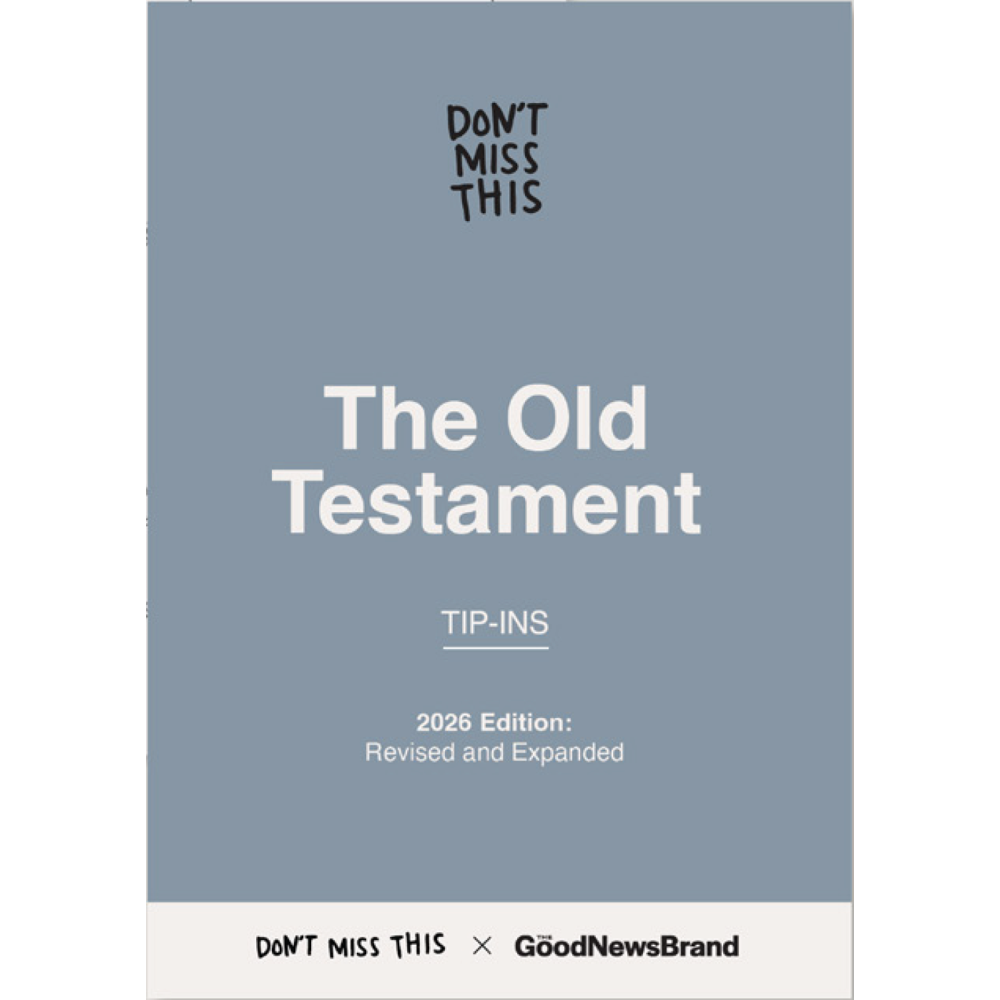 Don't Miss This Old Testament 2026 Tip-In Set for Adults,  Don't Miss This Old Testament 2026 Tip-In Set for Adults