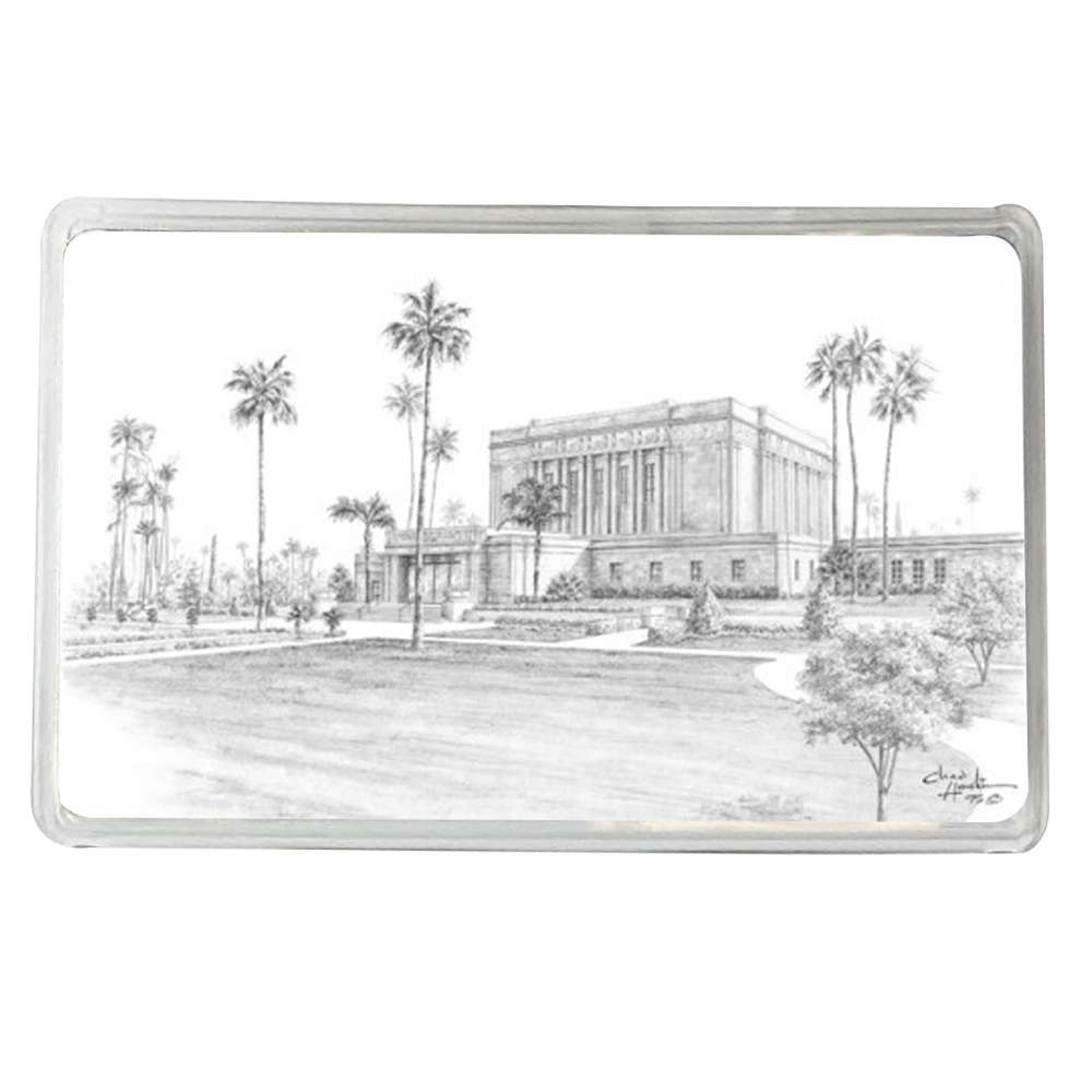 Mesa Arizona Temple Black & White Recommend Holder, , large image number 0