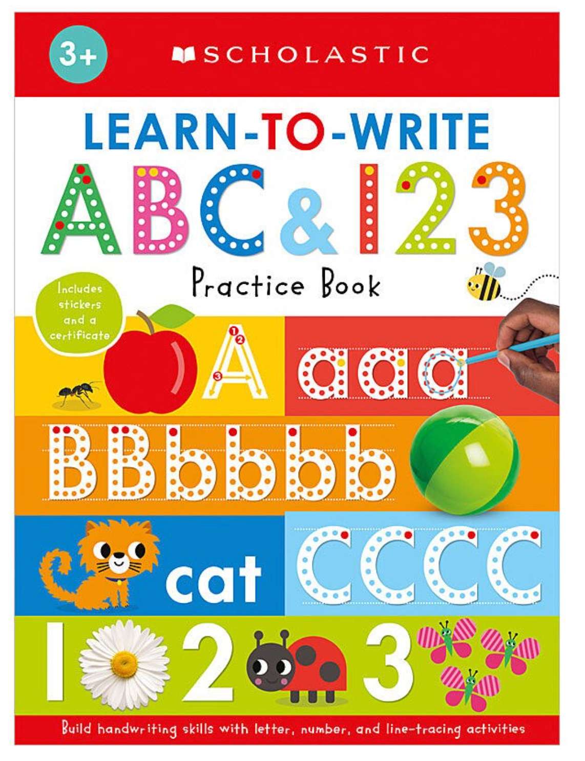 Learn to Write ABC & 123 Workbook
