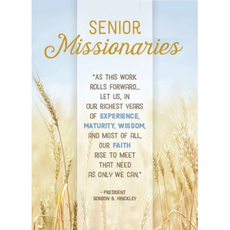 Senior Missionary Greeting Card