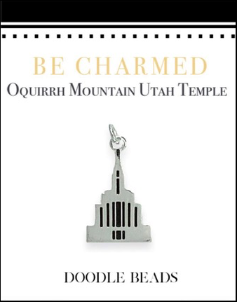 Oquirrh Mountain Temple Charm