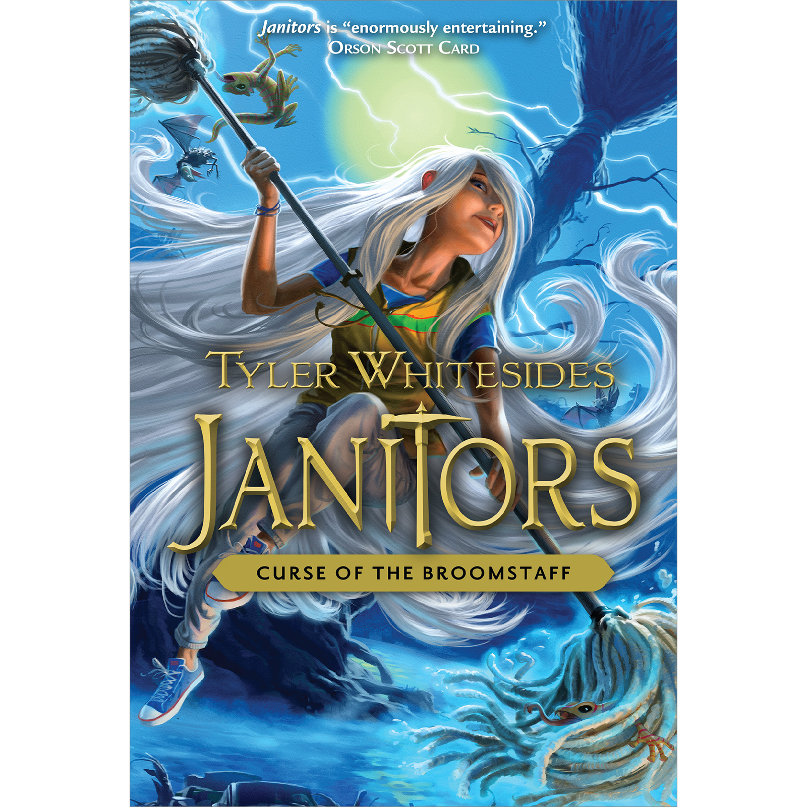The Curse of the Broomstaff (Janitors Book 3), , large image number 0