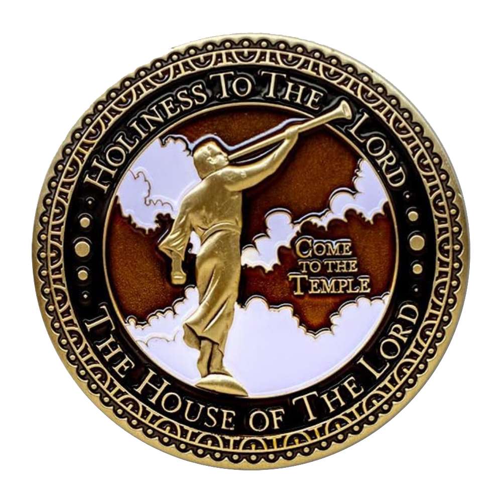Red Cliffs Utah Temple Medallion Coin, , large image number 2