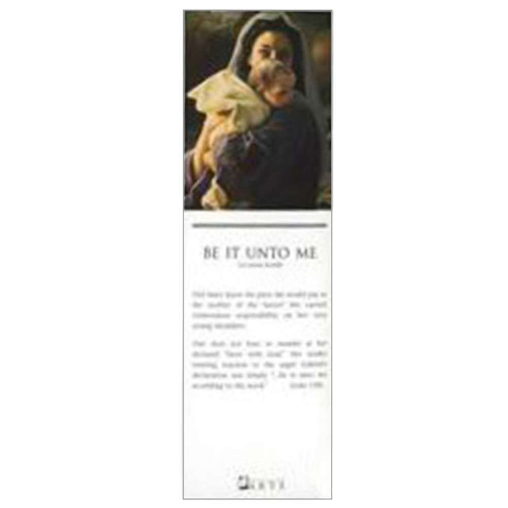 Be It Unto Me Bookmark