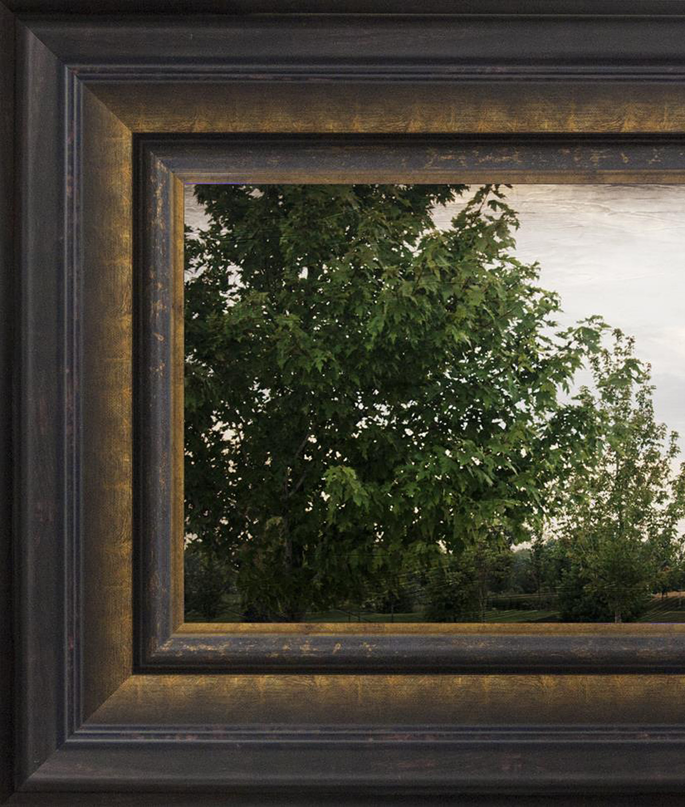 Kansas City Temple, the Day Dawn is Breaking (48x19 Canvas Framed Art), , large image number 2