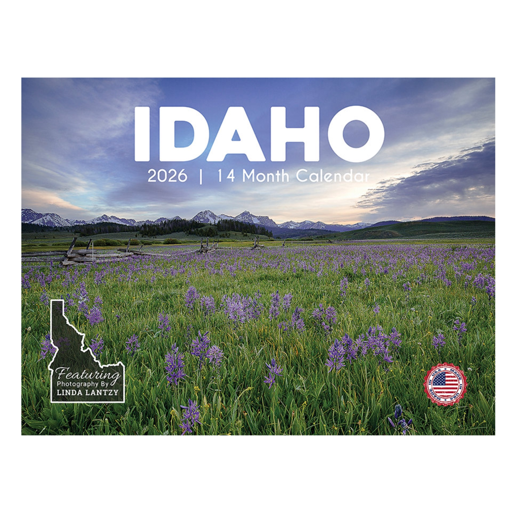 2026 Idaho Wall Calendar,  2026 Idaho Wall Calendar