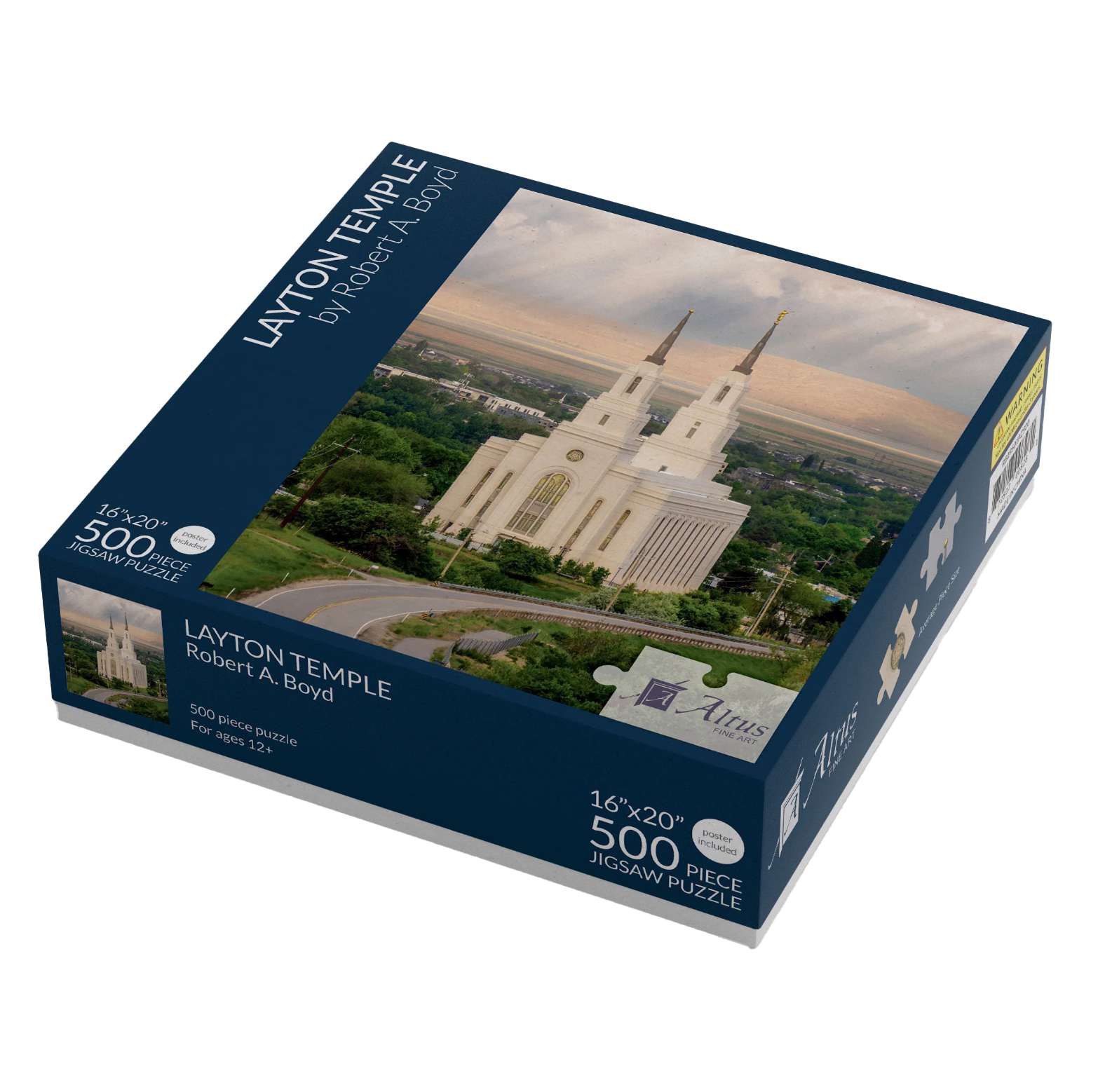 Layton Utah Temple 500 Piece Puzzle, , large image number 3