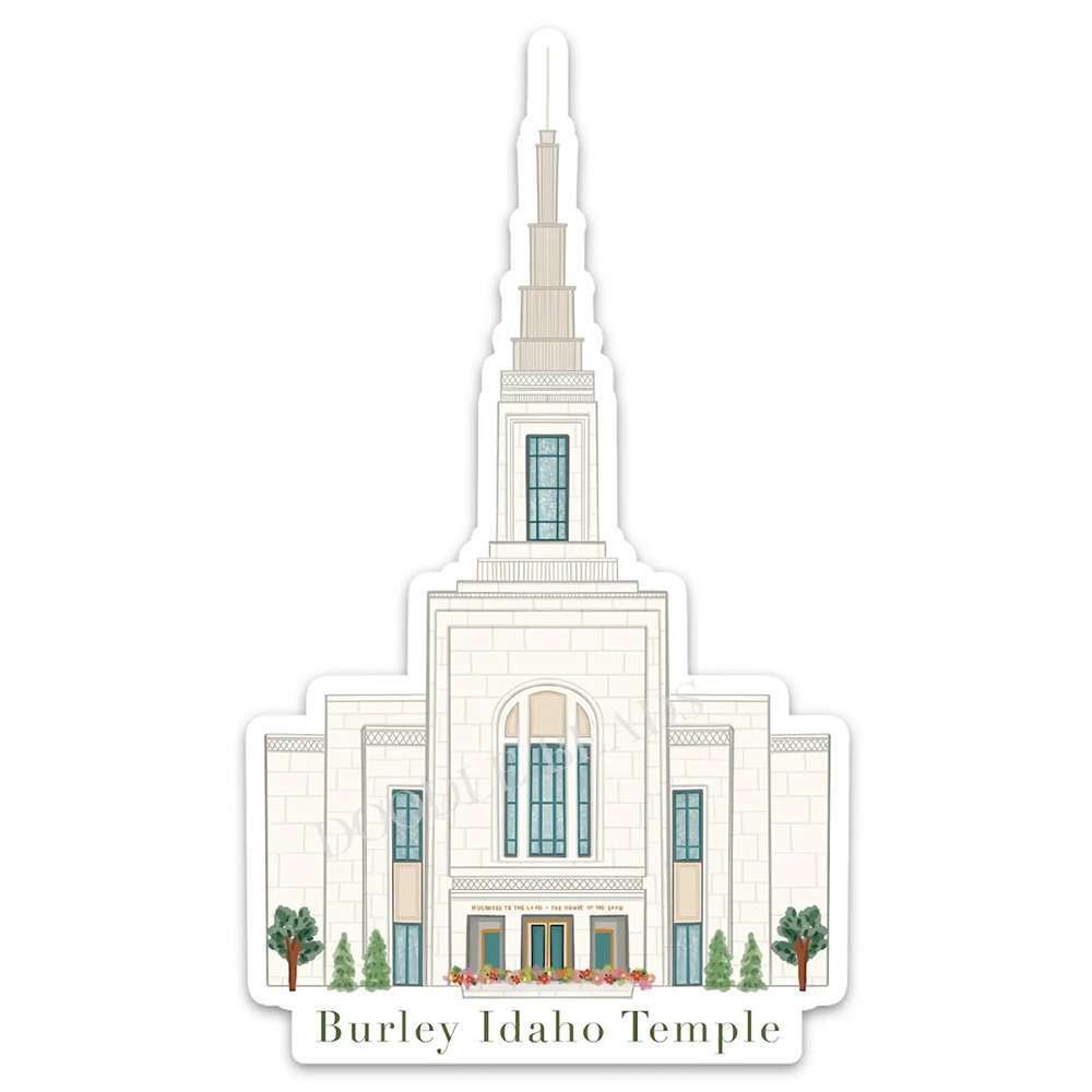 Burley Temple Sticker