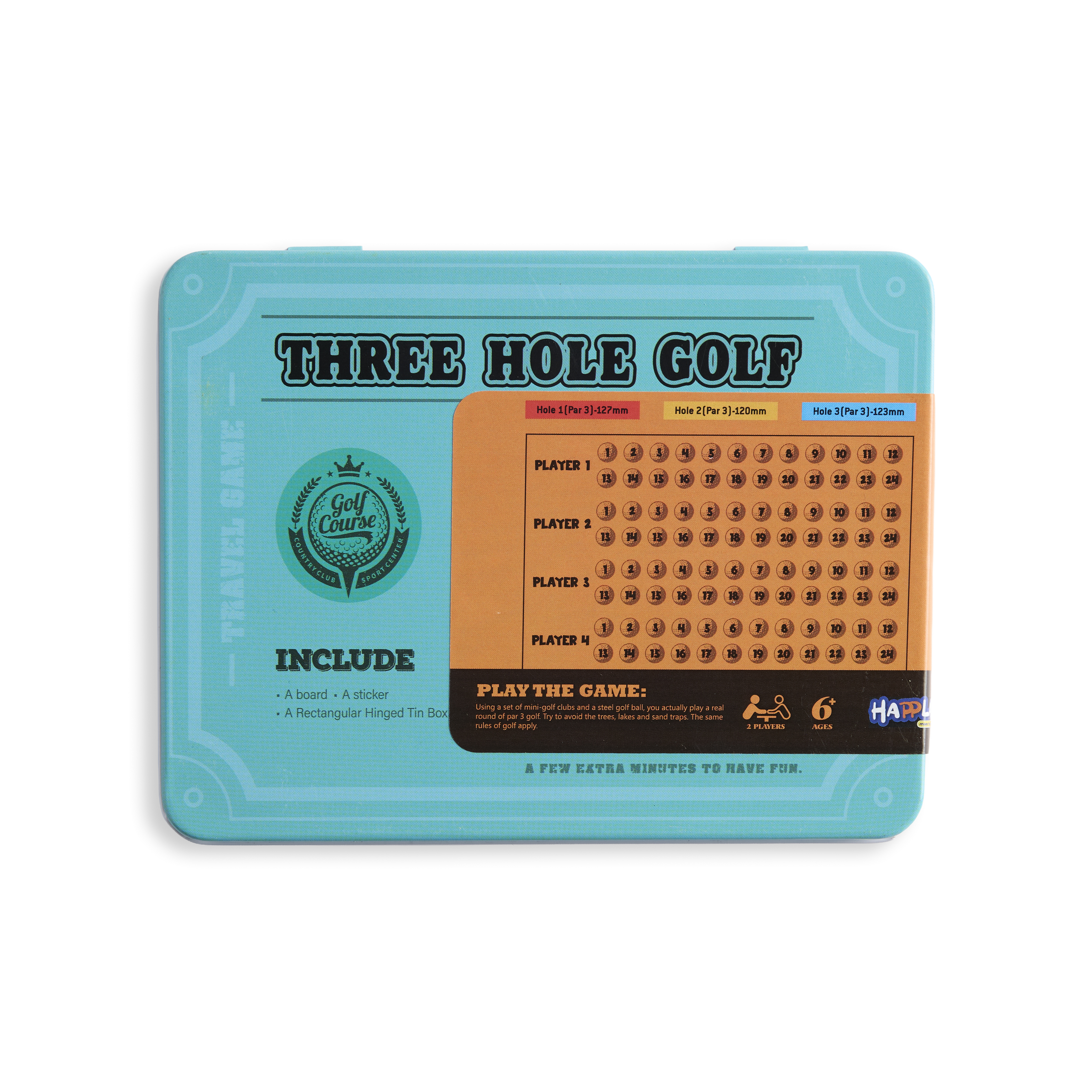 Three Hole Golf Travel Game