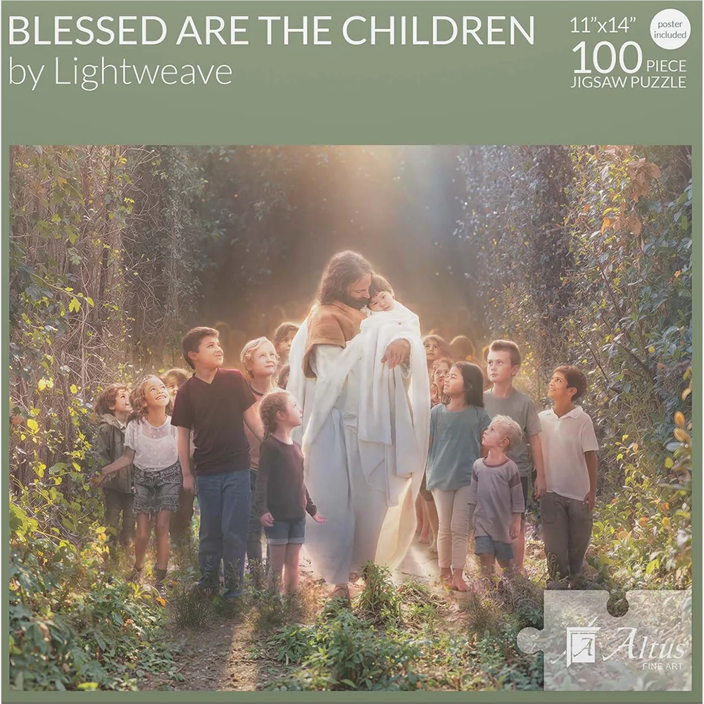 Blessed Are The Children 100 Piece Puzzle