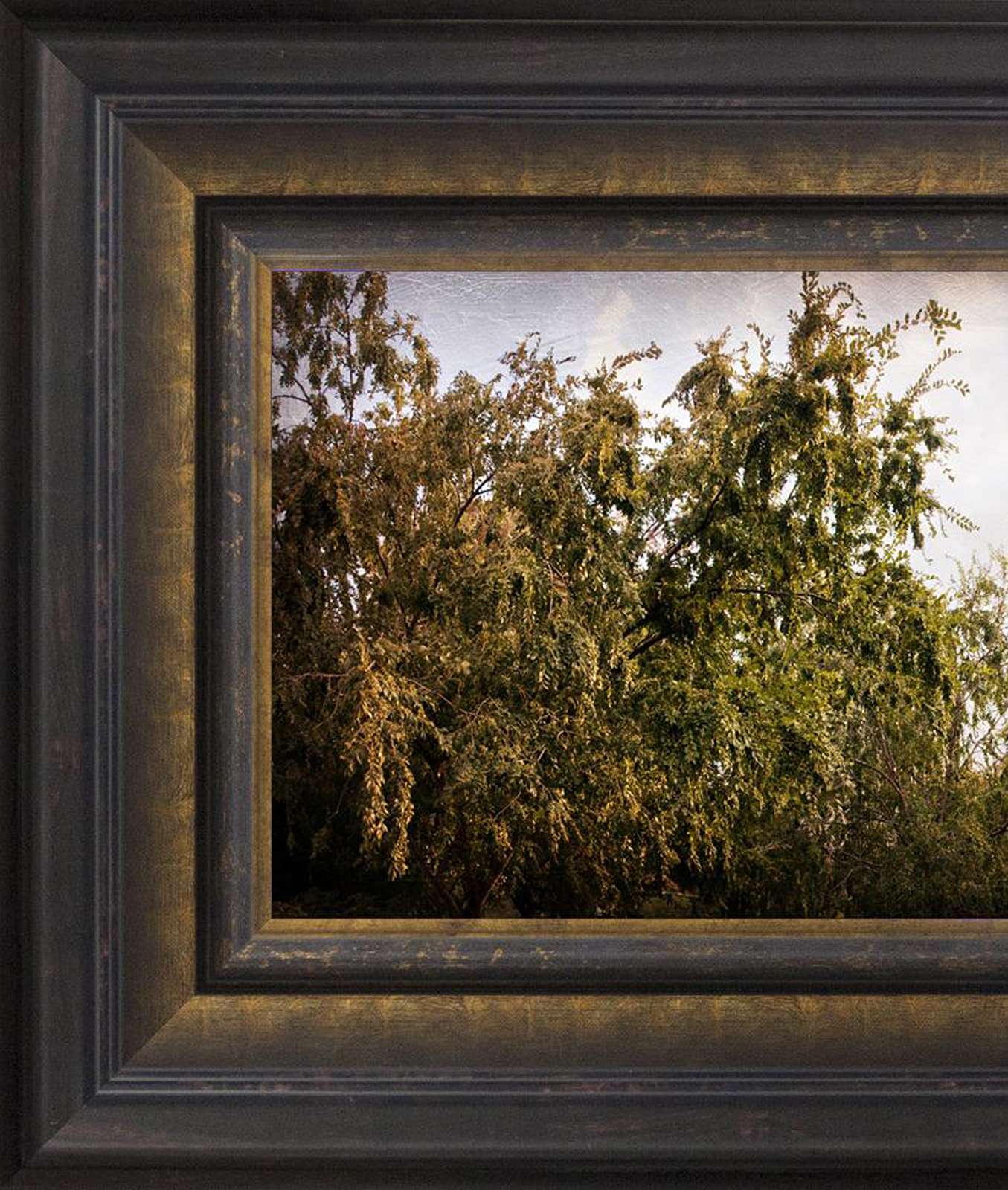 Salt Lake Temple, the Day Dawn is Breaking (19x48 Canvas Framed Art), , large image number 3