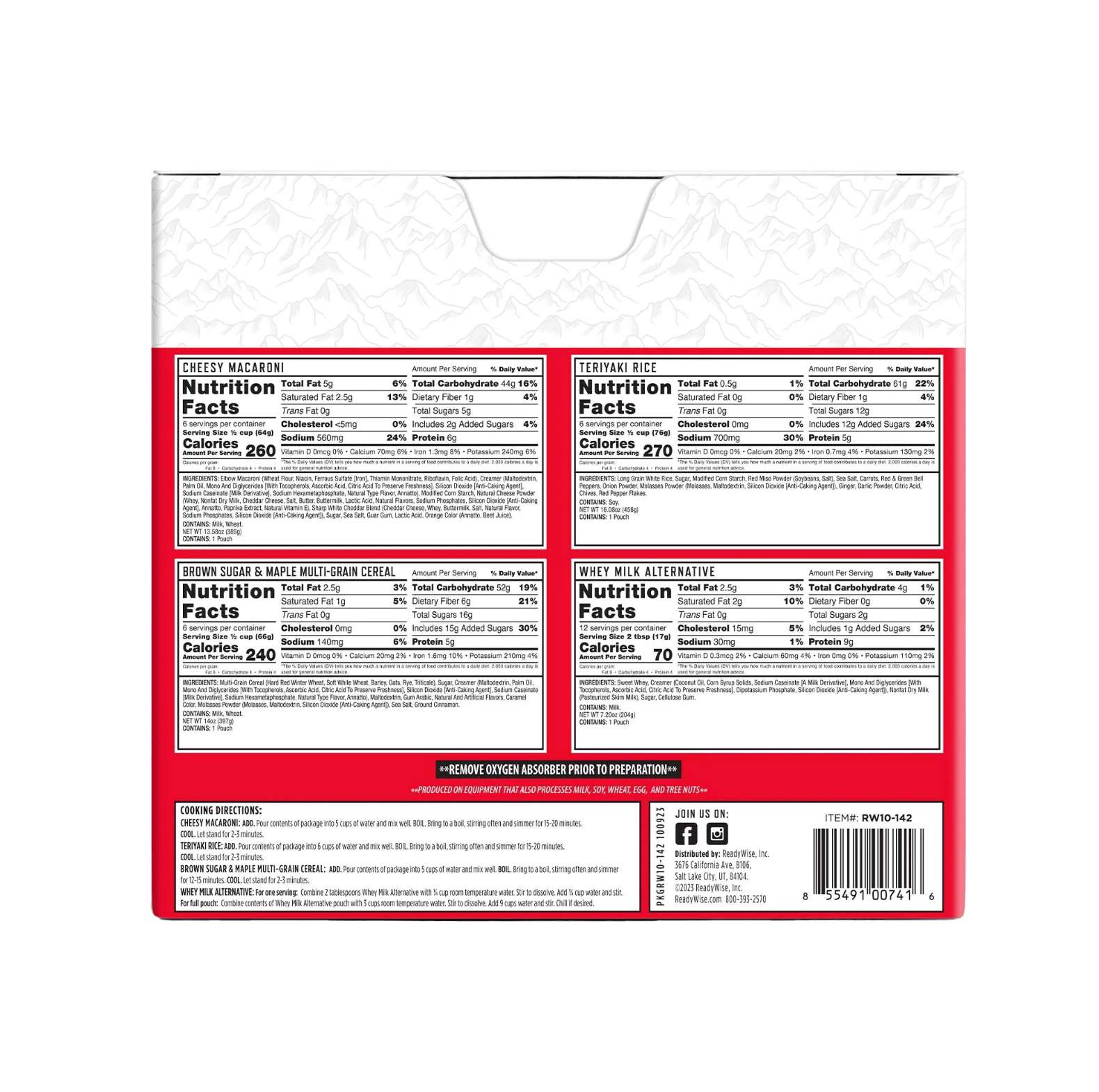 72 Hour Emergency Food Supply, , large image number 5