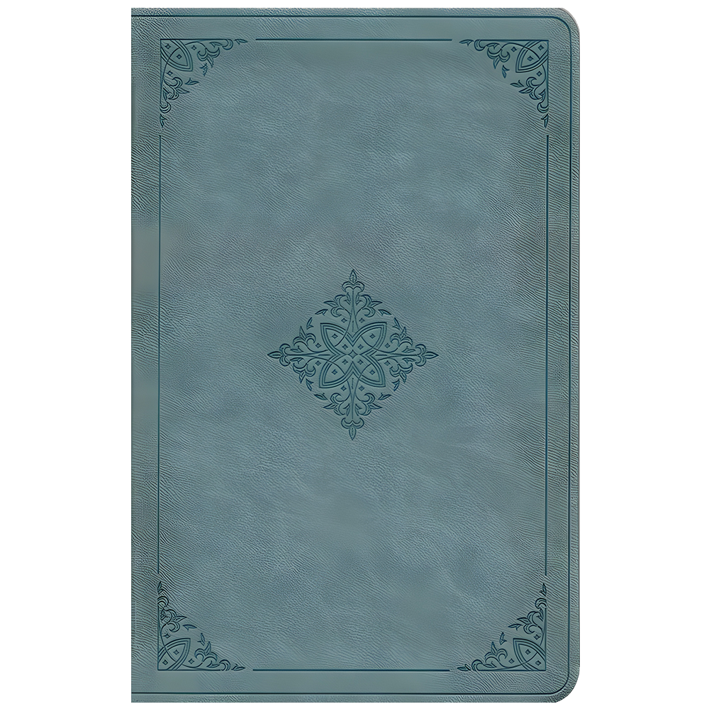 ESV Premium Gift Bible, Faux Leather, Paris Sky Fleur-de-Lis