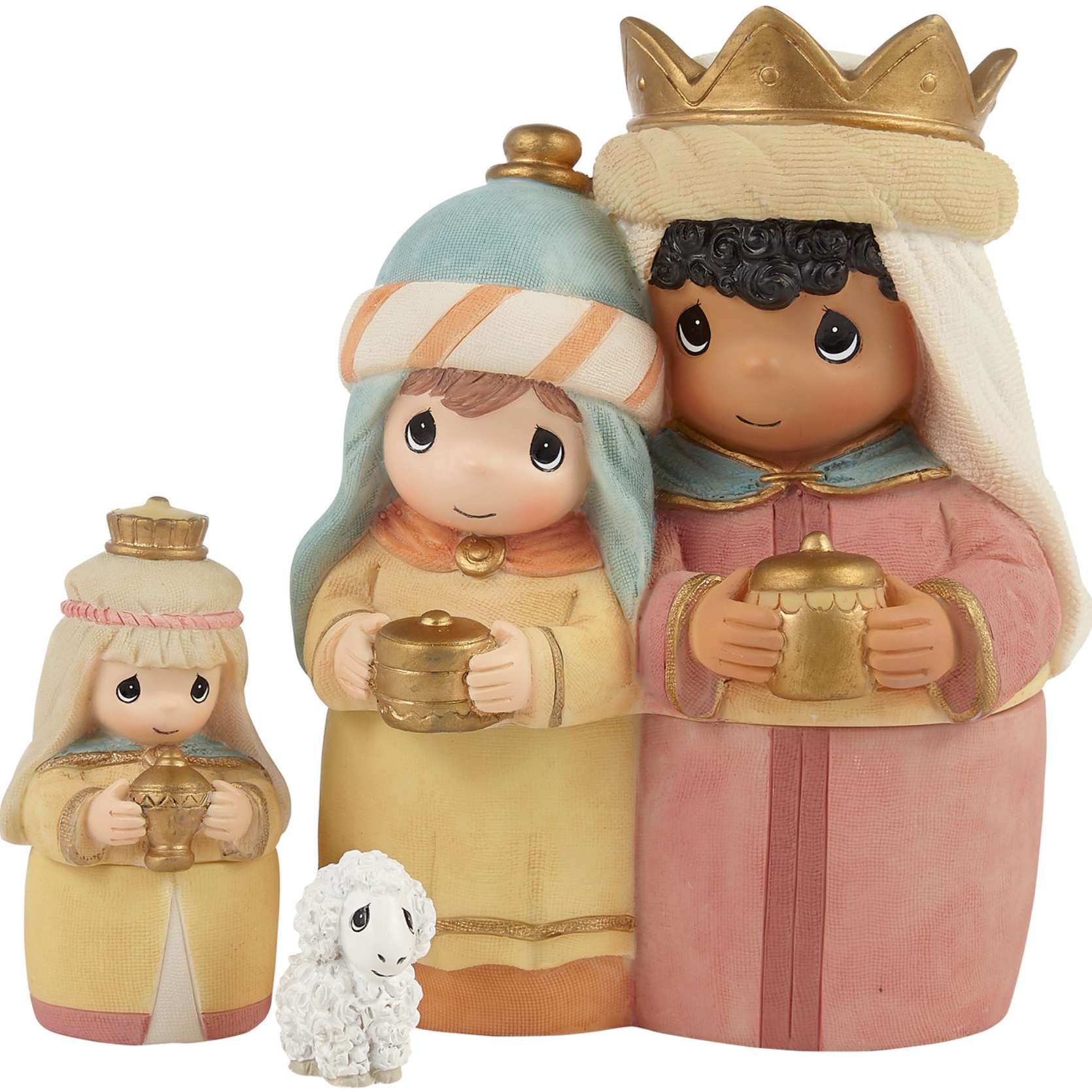 Precious Moments Three Kings Nesting Nativity, , large image number 0