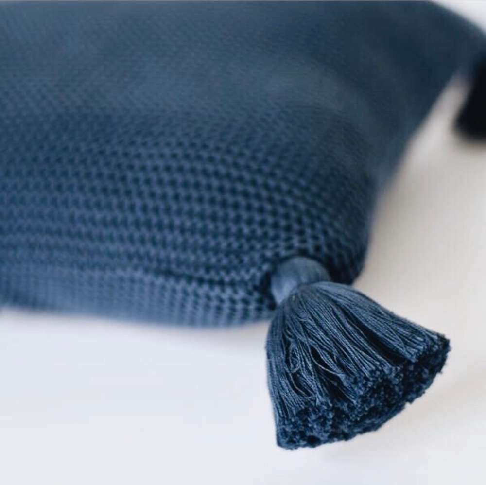 Navy Throw Pillow, , large image number 3