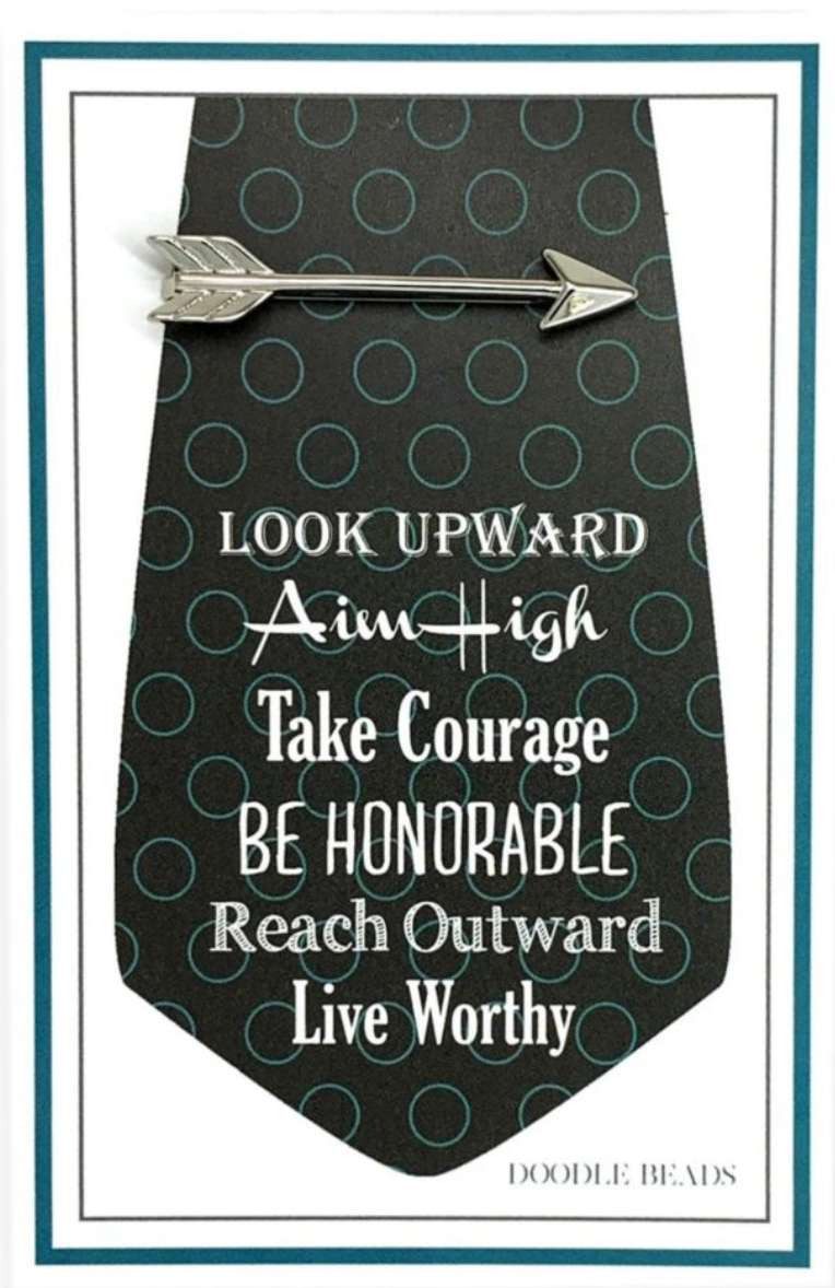 Aim High Arrow Tie Bar, , large image number 2