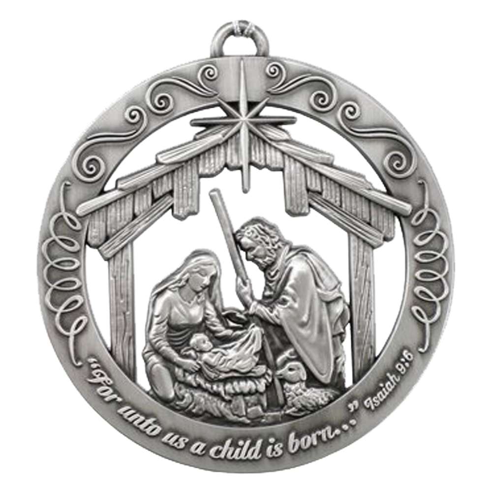 For Unto Us a Child Is Born Ornament, , large image number 0