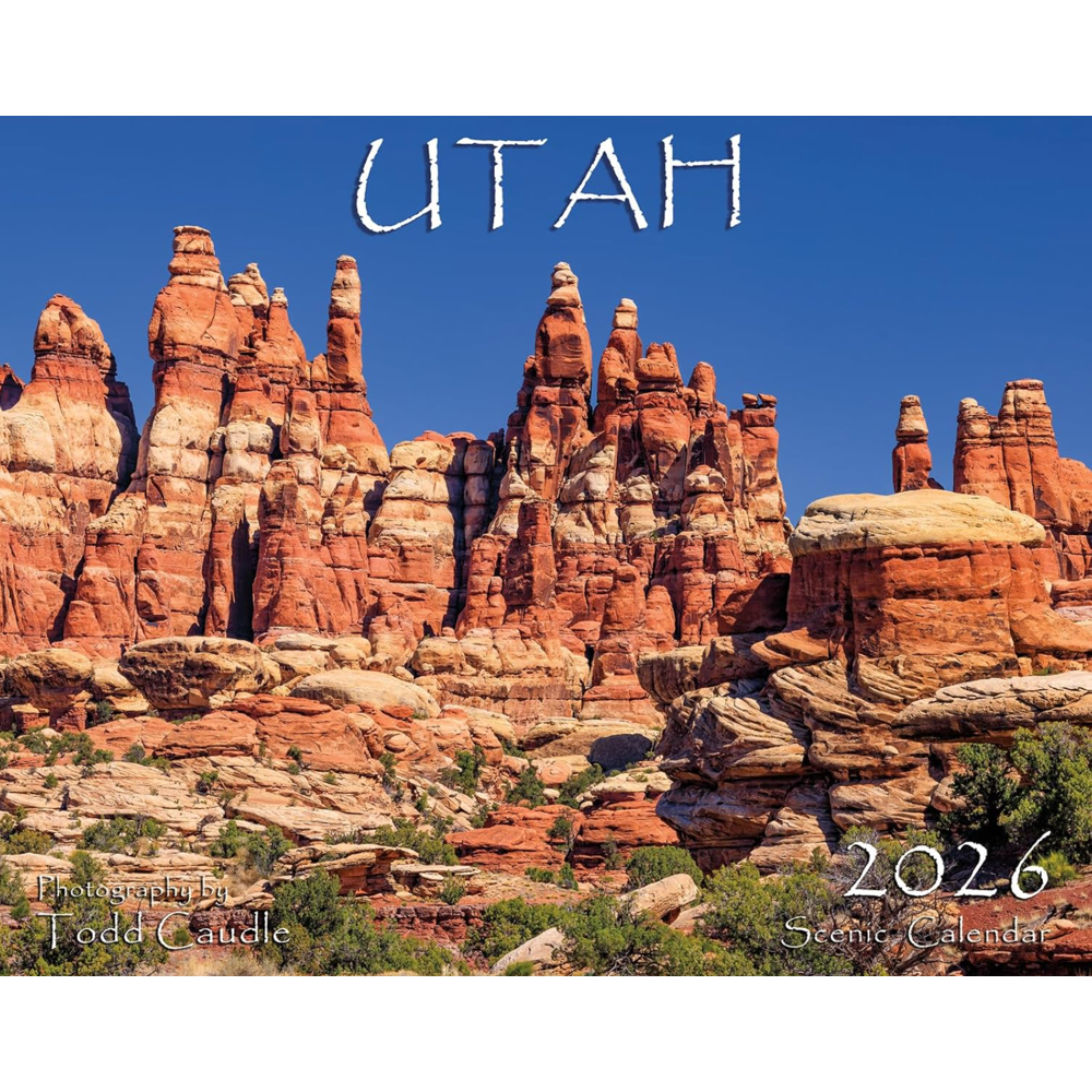 2026 Utah Scenic Calendar,  2026 Utah Scenic Calendar