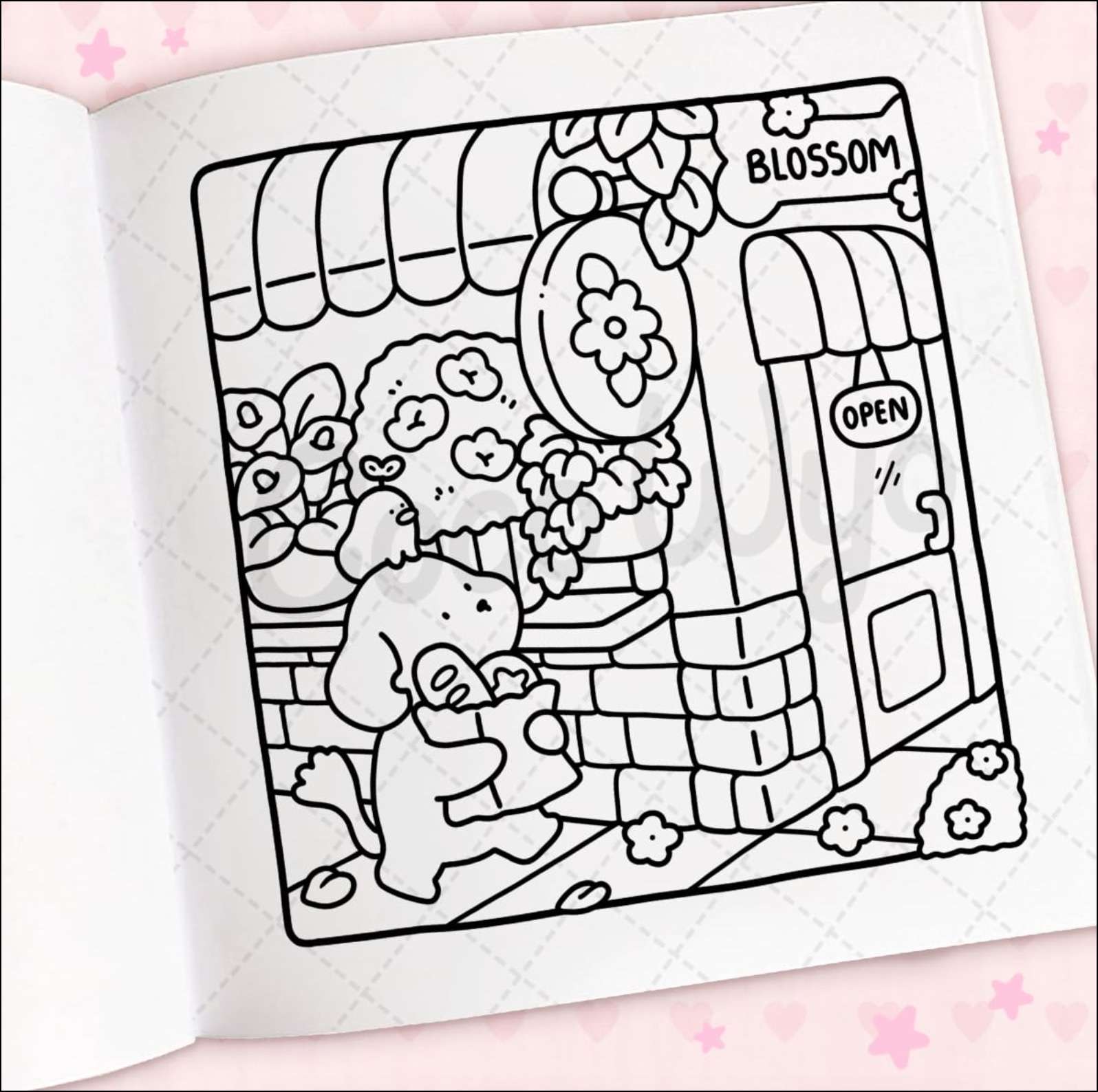 Cozy Cuties Coloring Book, , large image number 1