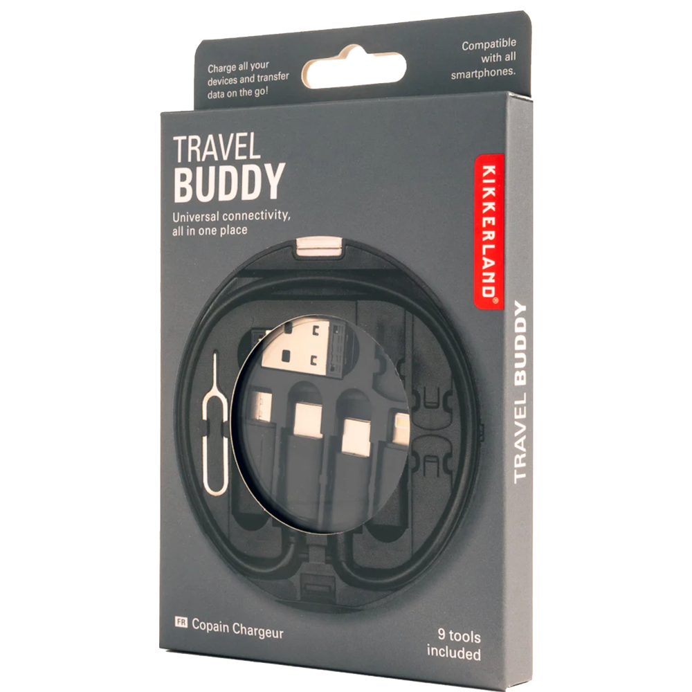 Kikkerland Travel Charger Kit