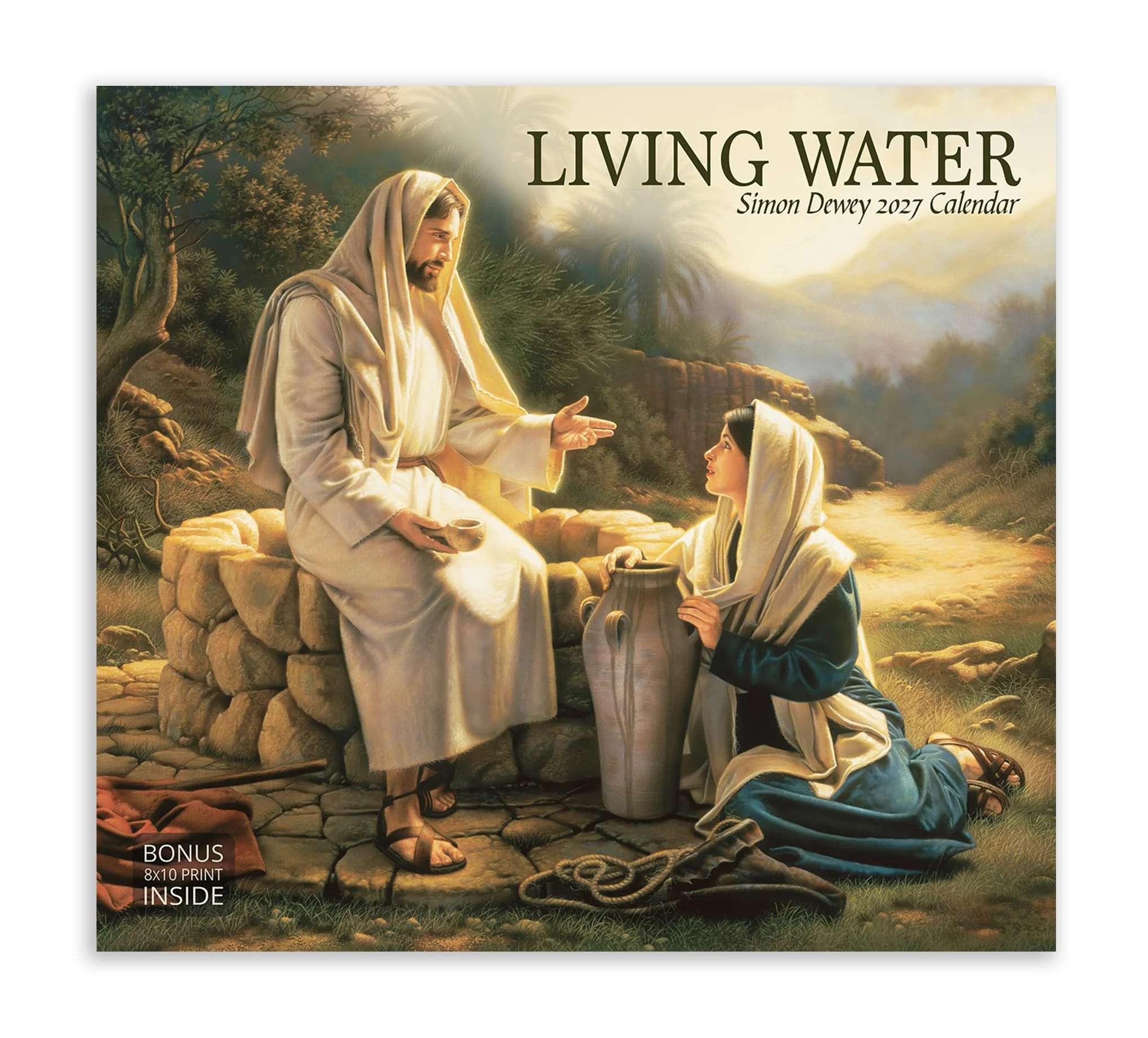 2027 Living Water Wall Calendar (Large)