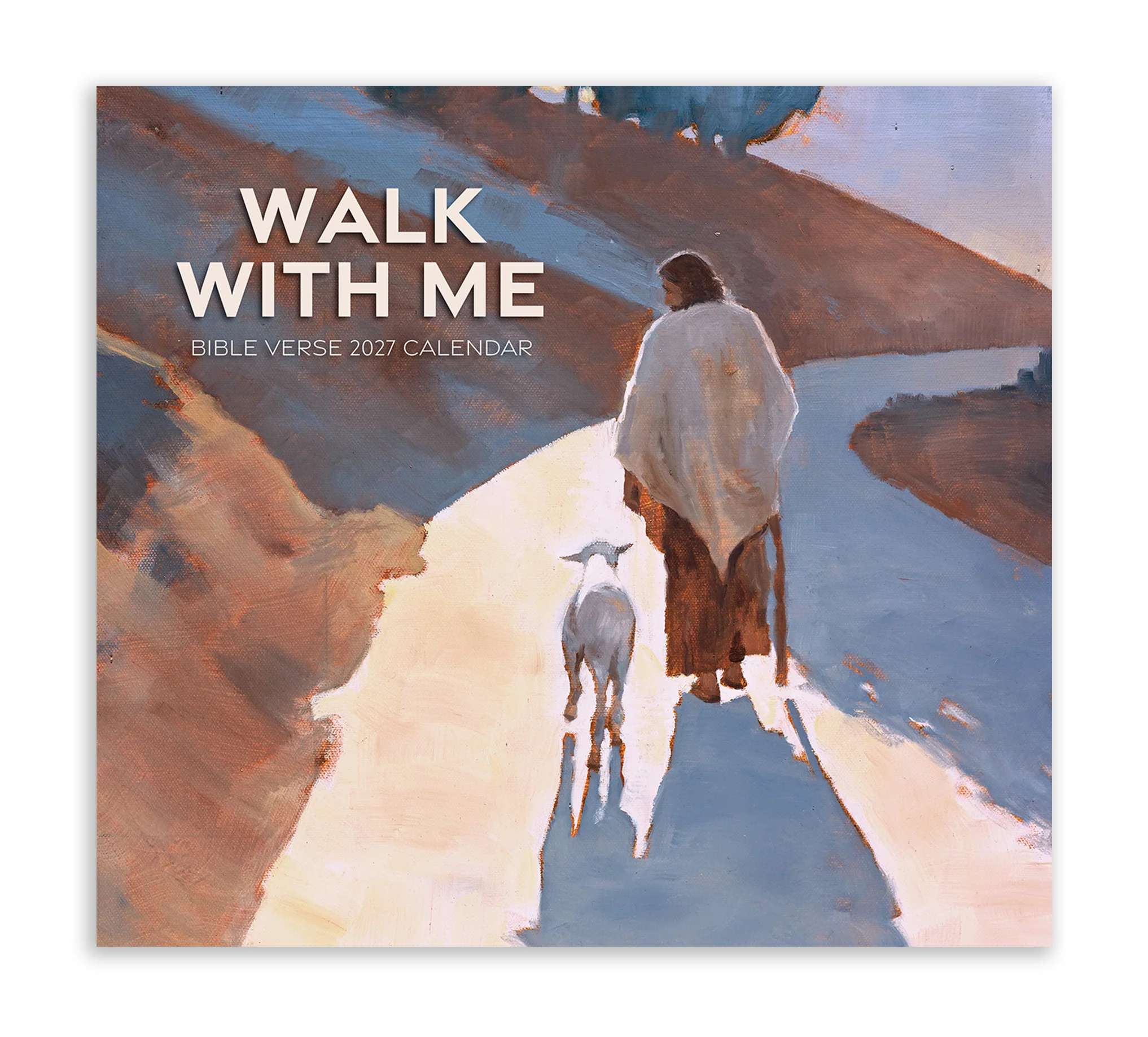 2027 Walk With Me Bible Verses Wall Calendar