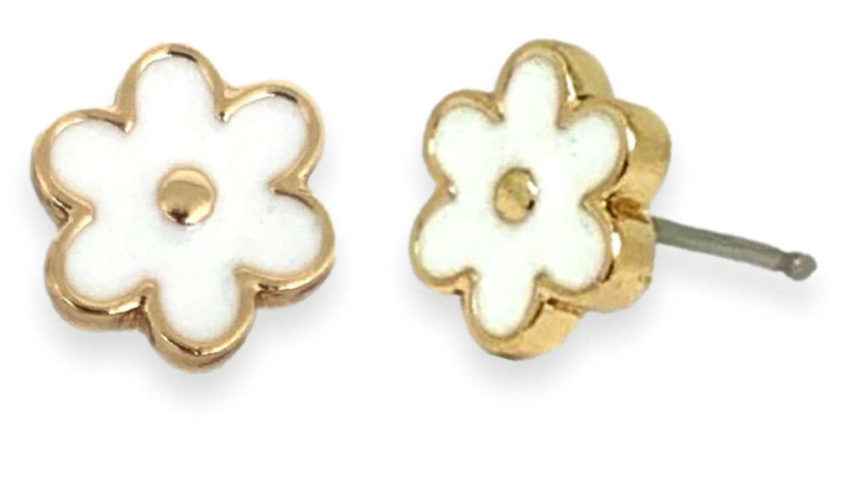Daisy Baptism Earrings, , large