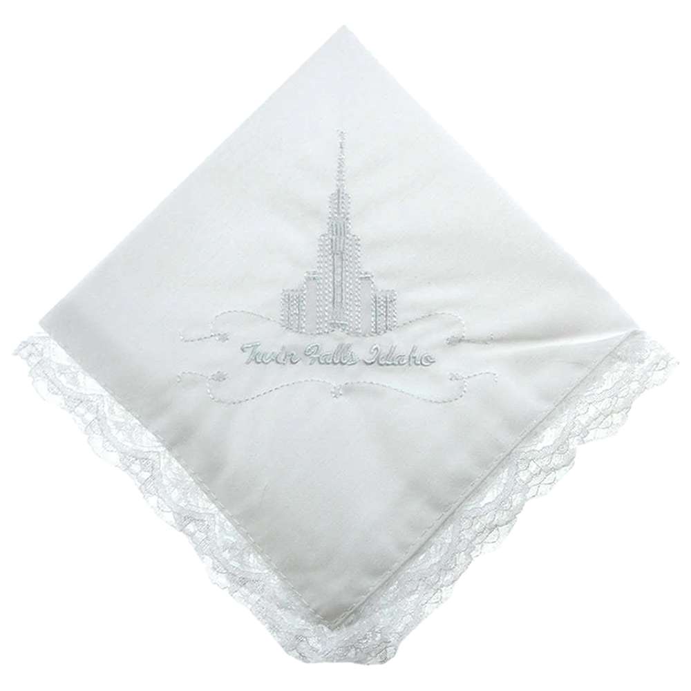 Twin Falls Temple Handkerchief - Lace, , large image number 0