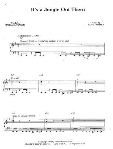 It&rsquo;s a Jungle Out There