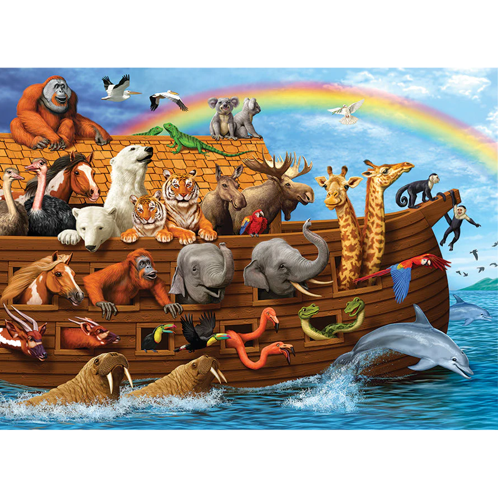 Voyage of the Ark 350 Piece Family Puzzle, , large image number 3