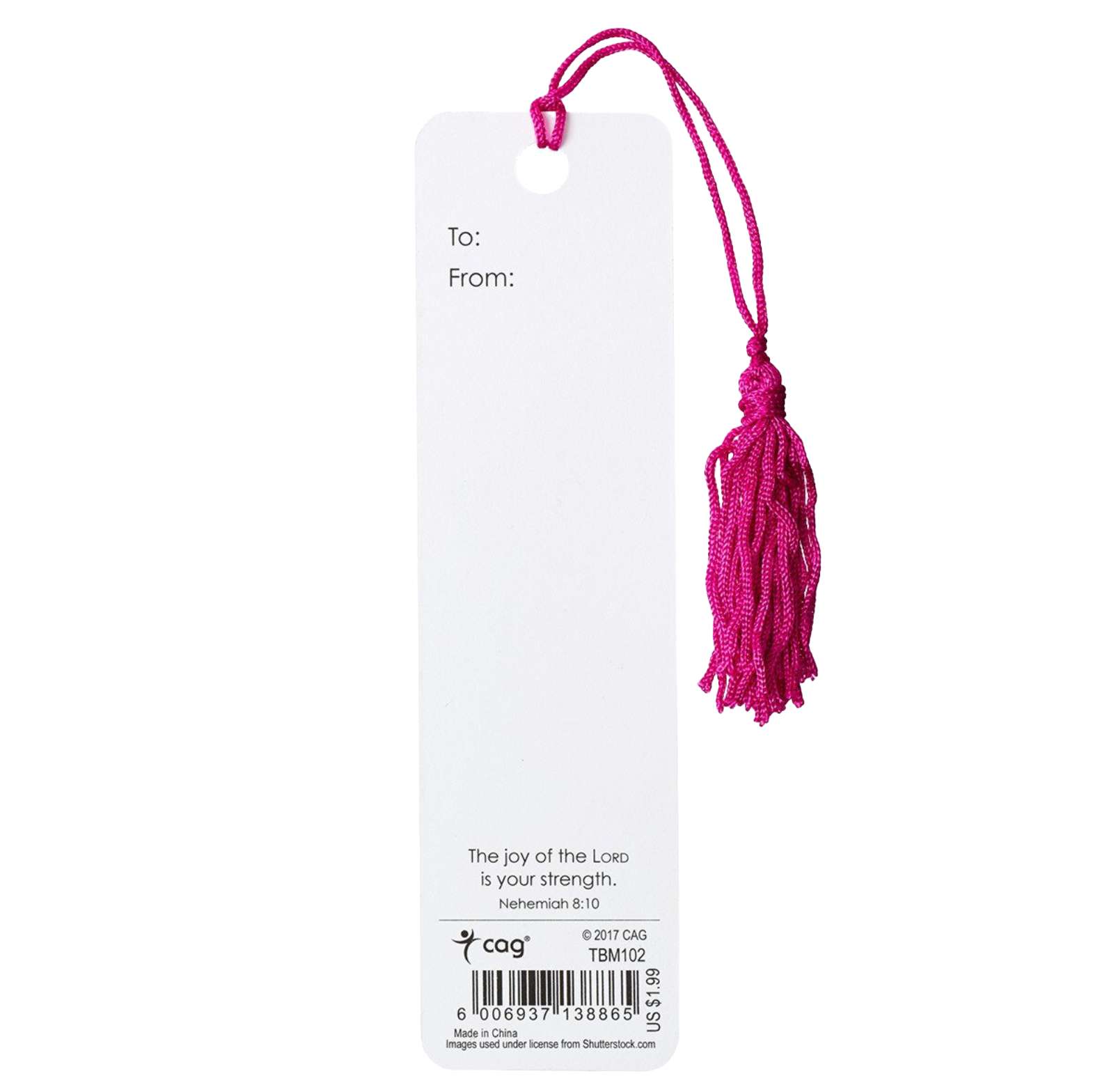 Today I Choose Joy Bookmark, , large