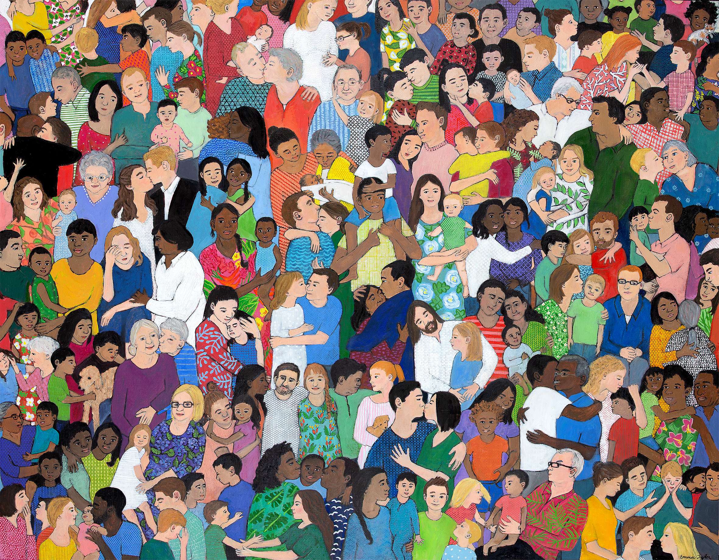 Love One Another 1000 Piece Puzzle, , large image number 1