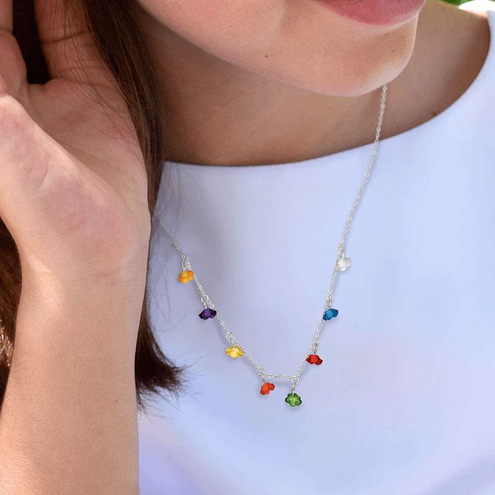 Baptismal Covenant Blossom Necklace, , large image number 3