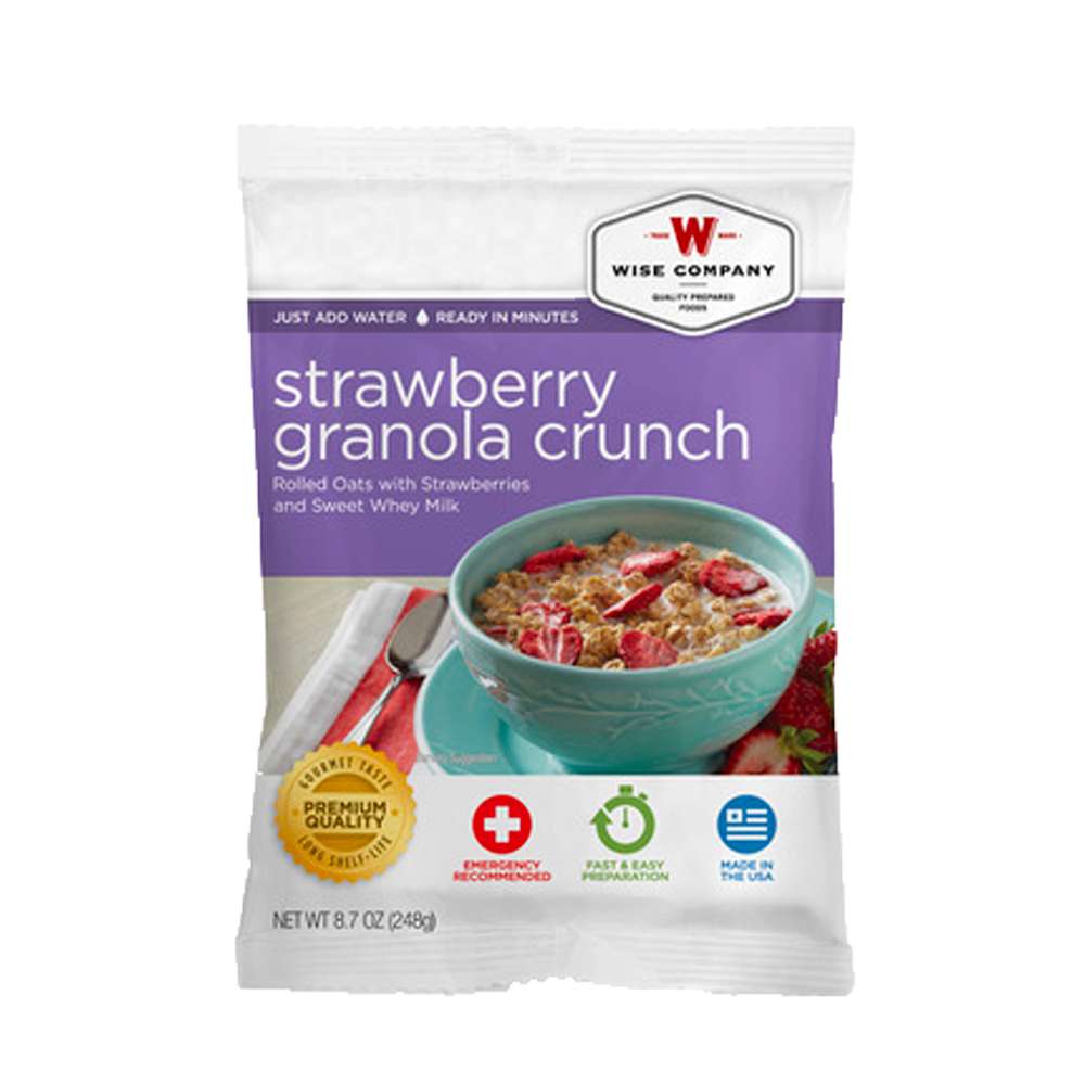 Strawberry Granola Crunch Pouch, , large image number 0