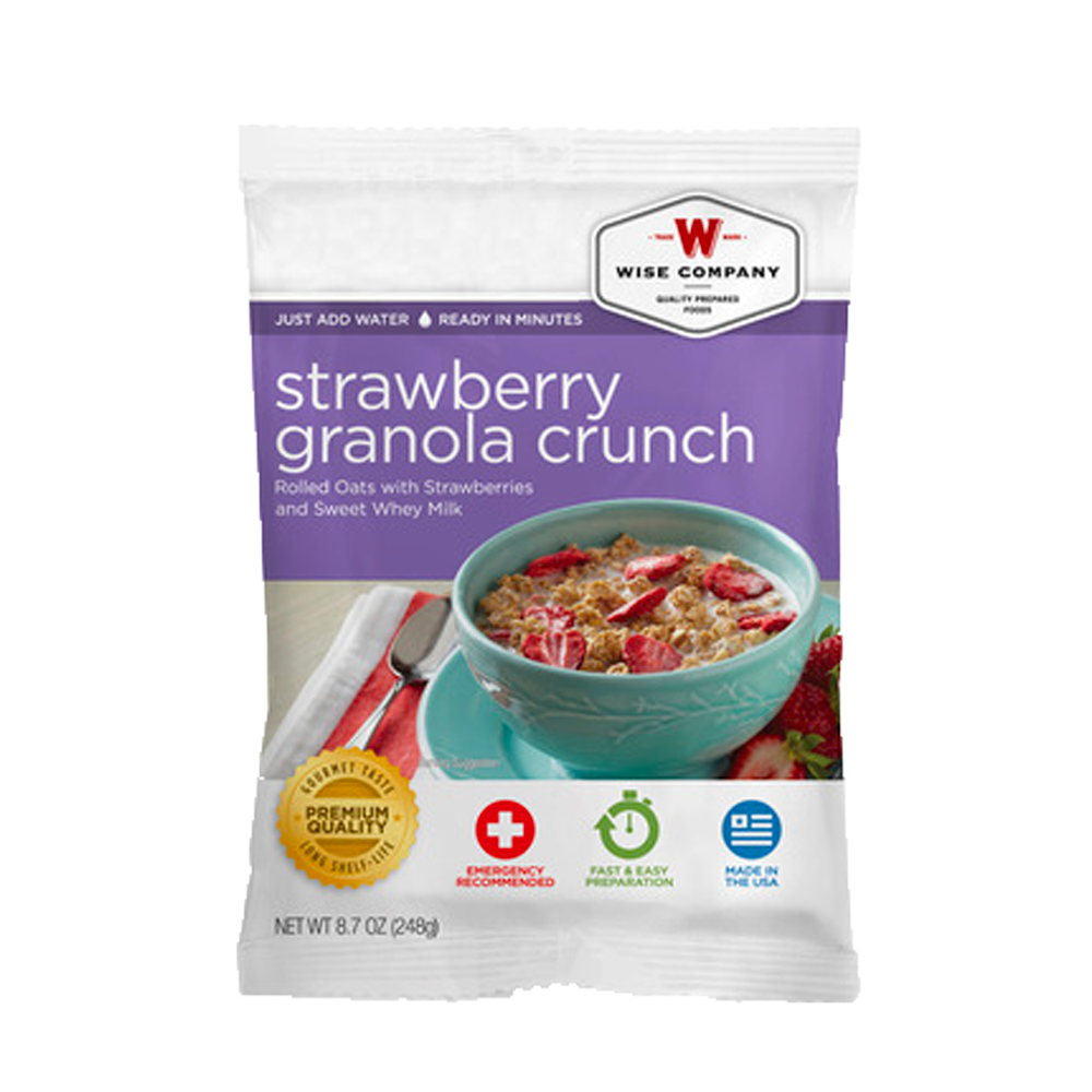 Strawberry Granola Crunch Pouch, , large image number 0