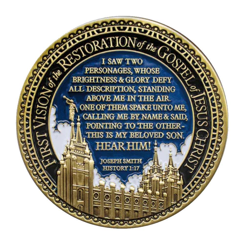 Joseph Smith First Vision Medallion Coin, , large image number 2