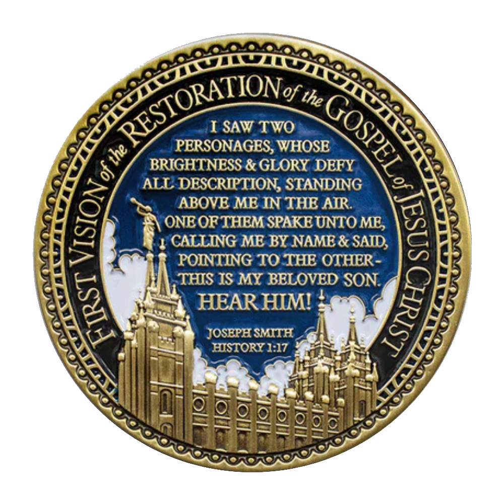 Joseph Smith First Vision Medallion Coin, , large image number 2