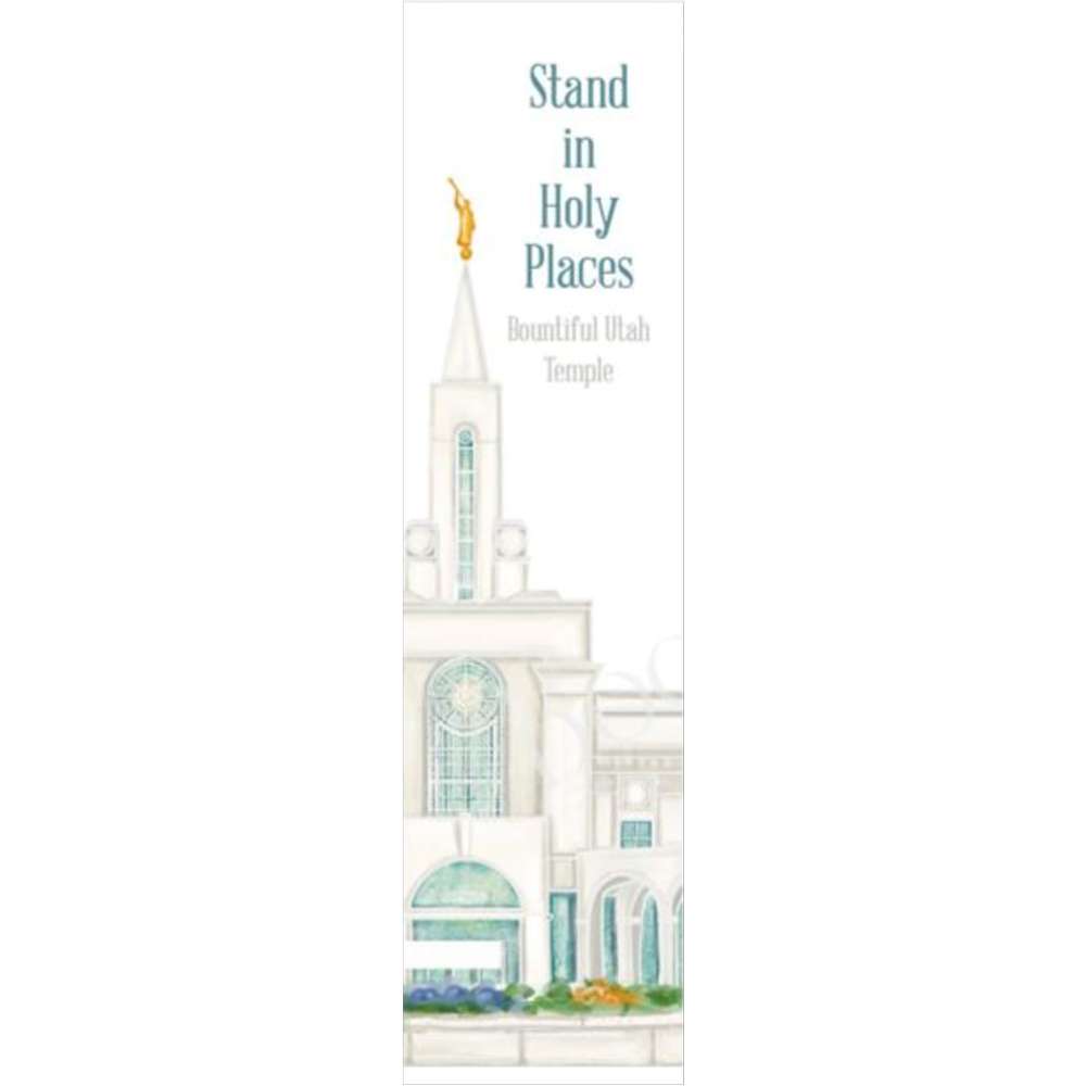 Bountiful Utah Temple Bookmark