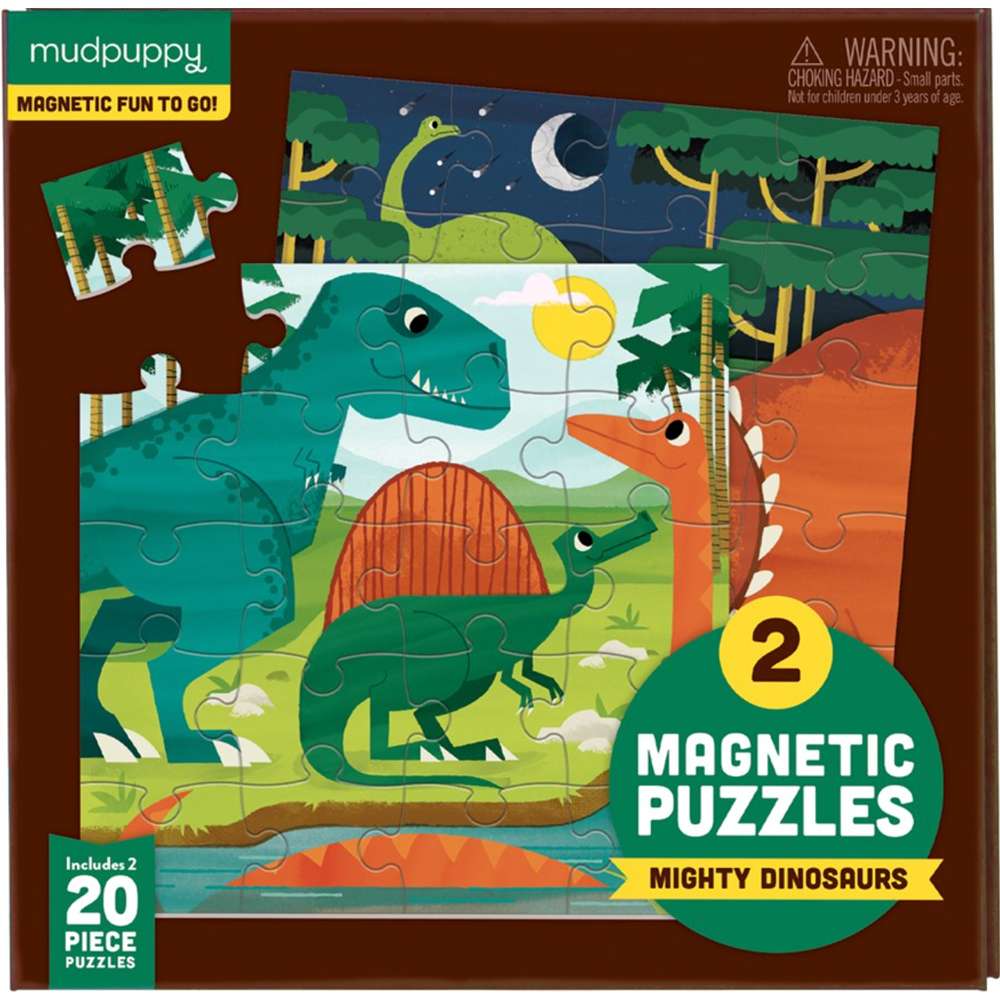 Mighty Dinosaurs Magnetic Puzzles