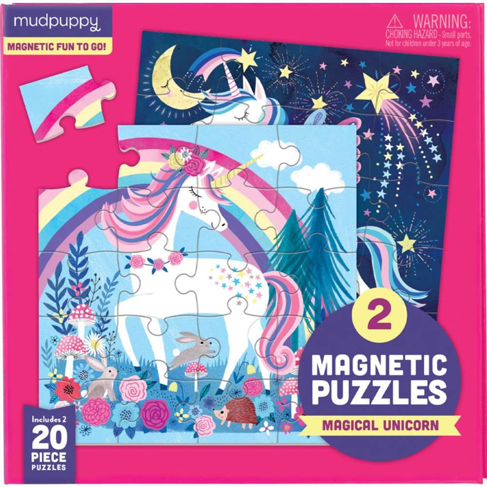 Magical Unicorn Magnetic Puzzles