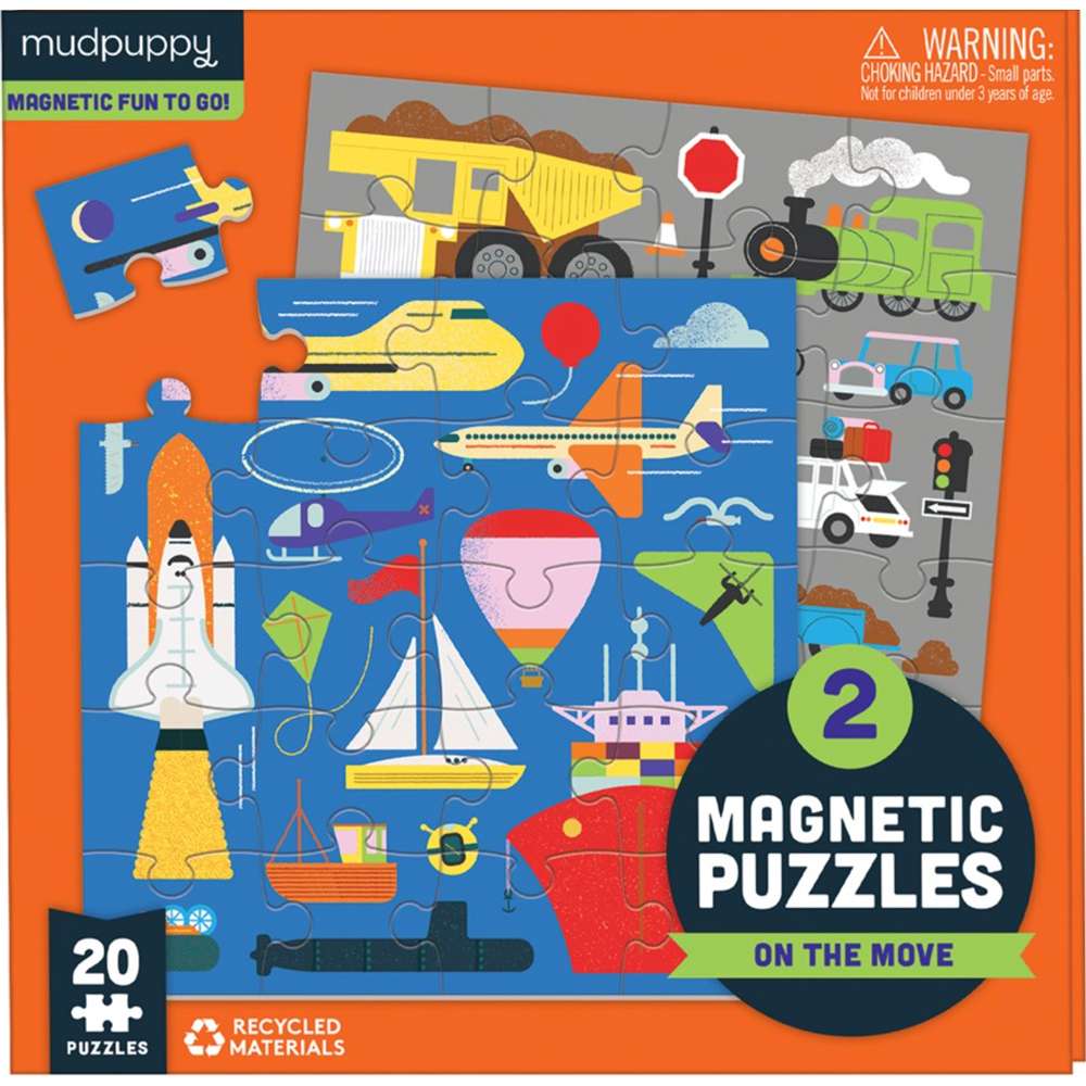 On the Move Magnetic Puzzles