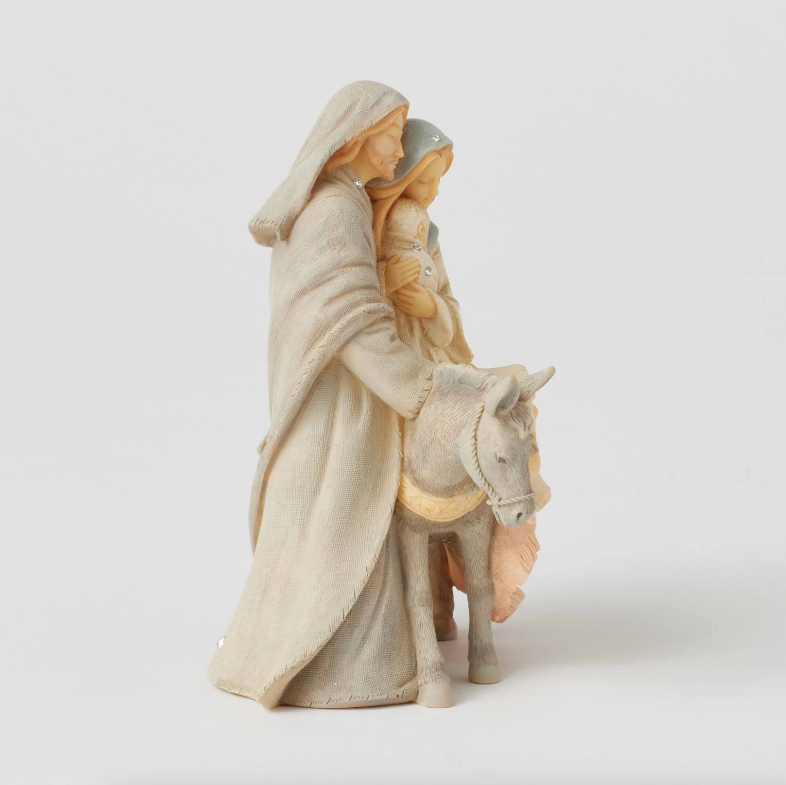 Holy Family with Donkey Nativity, , large image number 2