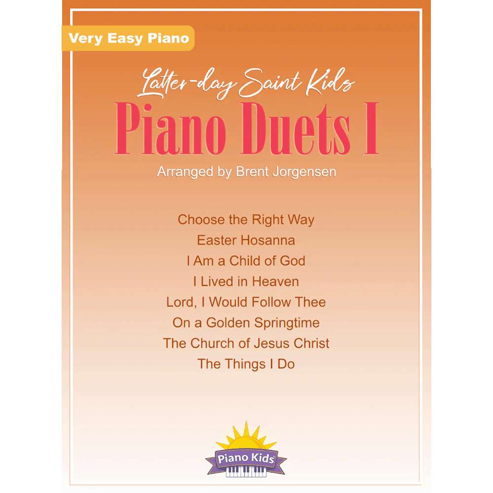 Latter-day Saint Kids Piano Duets Vol. 1