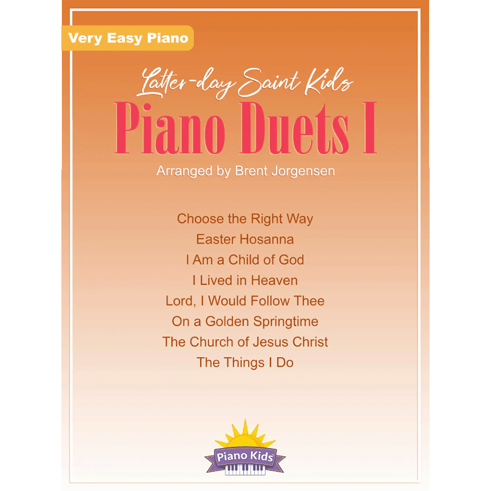 Latter-day Saint Kids Piano Duets Vol. 1