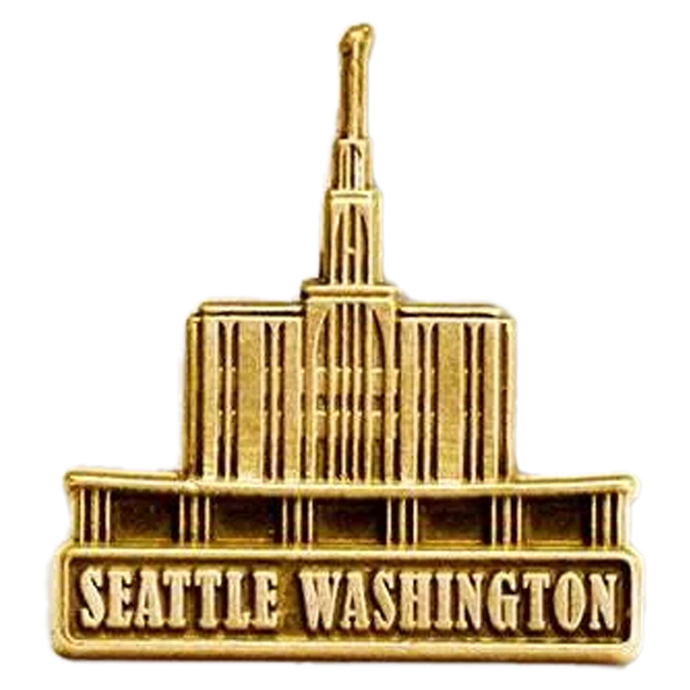 Seattle Temple Pin,  Seattle Temple Pin